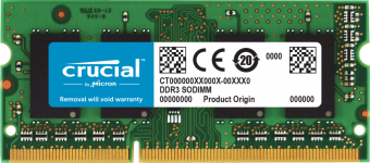 CRUCIAL 8GB DDR3L - 1333Mhz for MAC - CT8G3S1339M